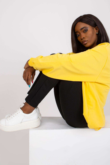 Yellow Twist Cotton megztinis 2