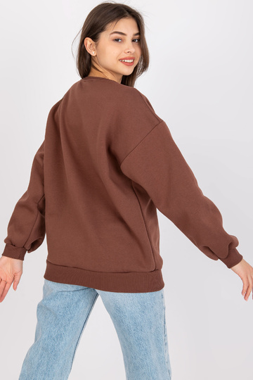 Tamsiai rudi megztiniai su... 2