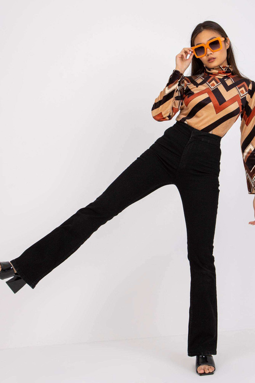 Ruda ir juoda Biloxi palaidinė su kaklu Ruda ir juoda Biloxi palaidinė su kaklu