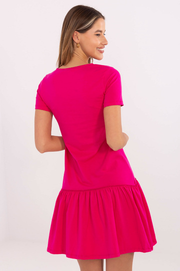 Fuksijos spalvos suknelė...