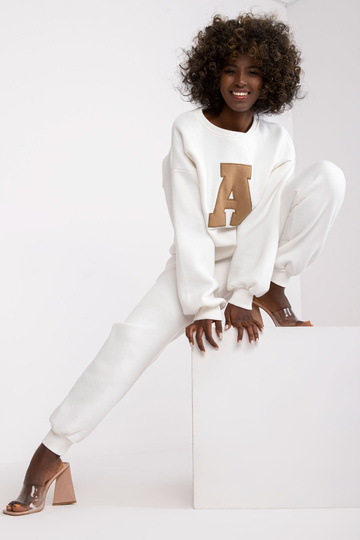 Ecru medvilnės sportinio... 2