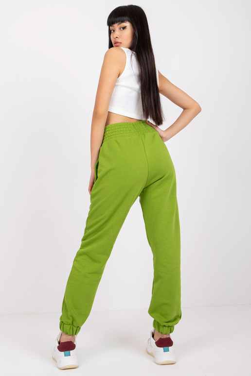 Šviesiai žalios sportinės kelnės su...