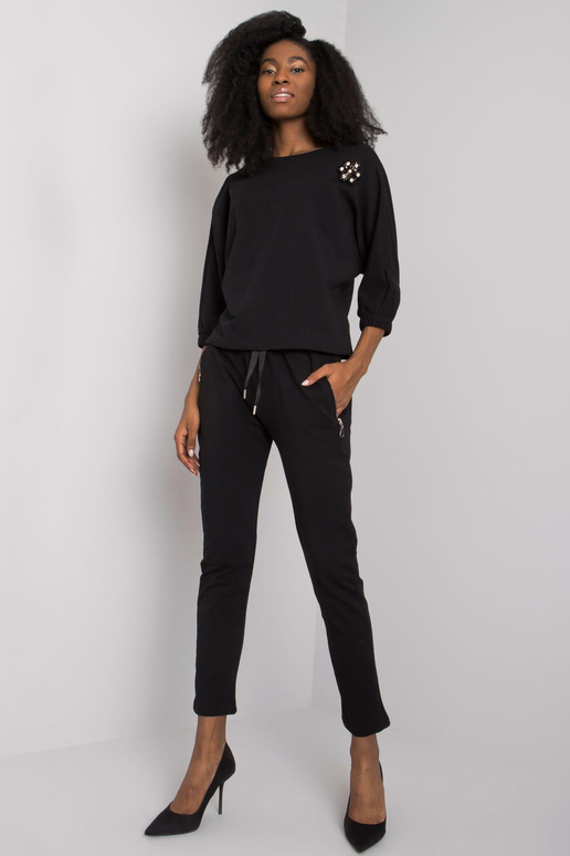 Juodos spalvos medvilnės komplektas...