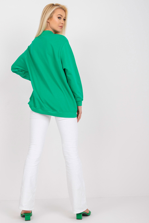 Žalias megztinis Basic Twist Žalias megztinis Basic Twist