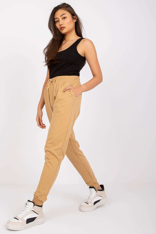Camel medvilnės kelnės Jessica MAYFLIES