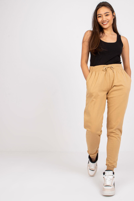 Camel medvilnės kelnės Jessica MAYFLIES