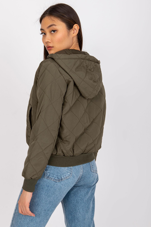 Khaki spalvos pereinamoji striukė su...