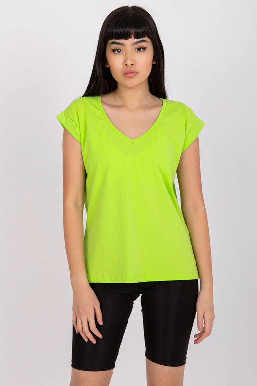 Fluo žalia marškinėliai basic Atlanta...