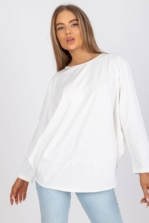 Ecru Oversized palaidinė ilgomis... Ecru Oversized palaidinė ilgomis...