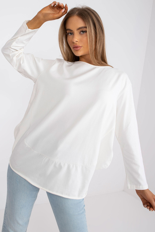 Ecru Oversized palaidinė ilgomis... Ecru Oversized palaidinė ilgomis...