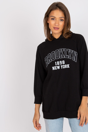 Roxane juodas megztinis su...