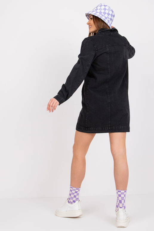 Grafitinė džinsinė striukė su...