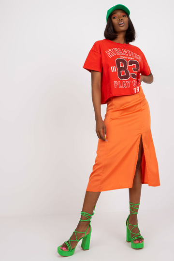 Oranžinis sijonas iš... 2