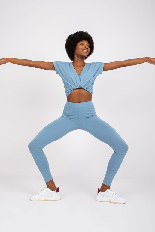 Purvini mėlyni Brigitte antblauzdžiai...