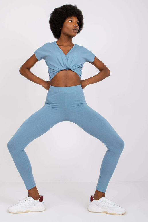 Purvini mėlyni Brigitte antblauzdžiai...