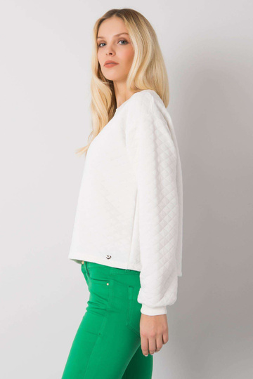 Ecru dygsniuotas megztinis... 2