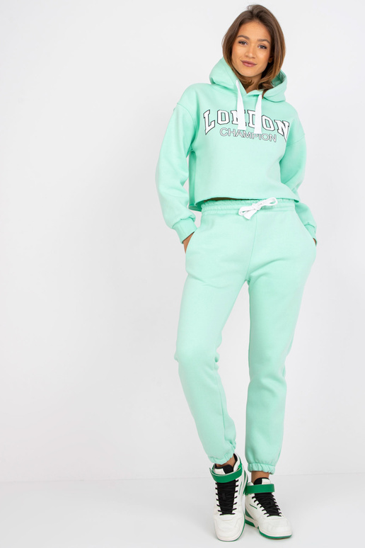 Mėtų aukšto juosmens sportinio...