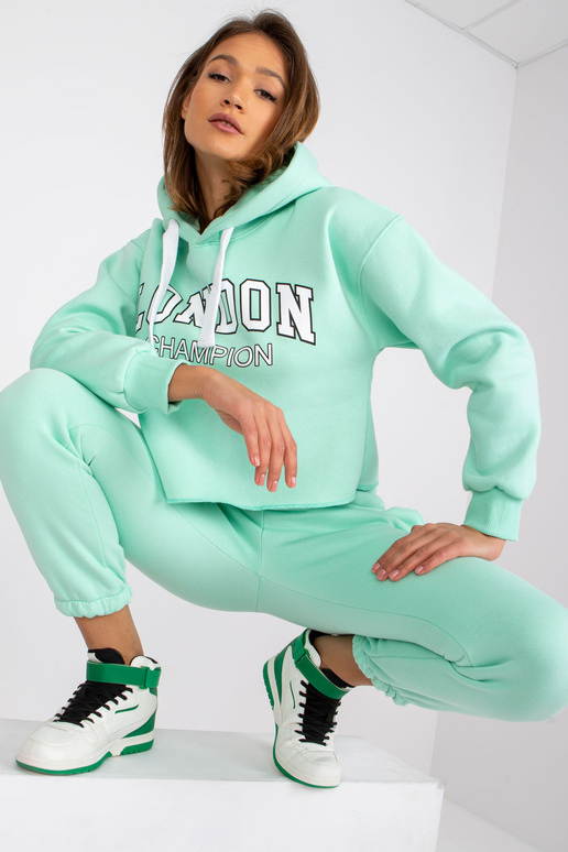 Mėtų aukšto juosmens sportinio...