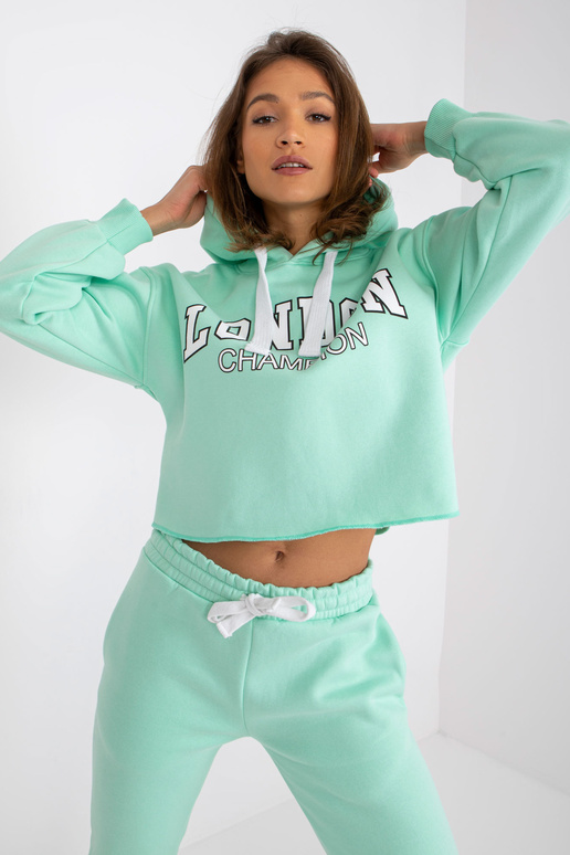 Mėtų aukšto juosmens sportinio...