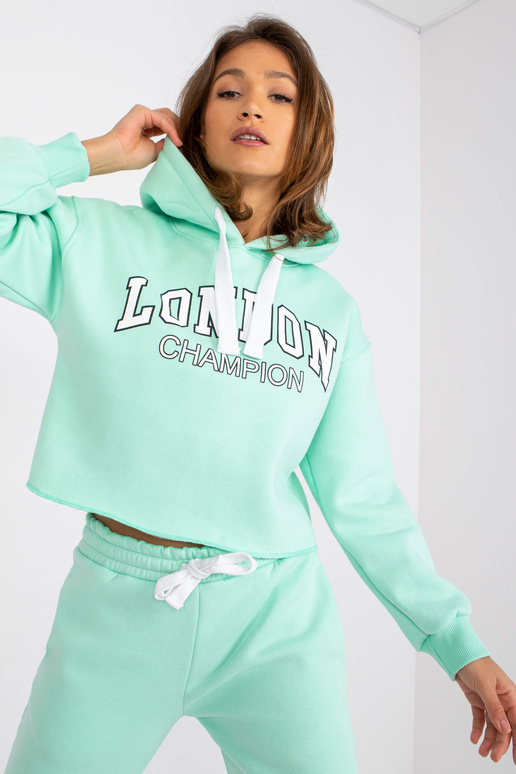 Mėtų aukšto juosmens sportinio...