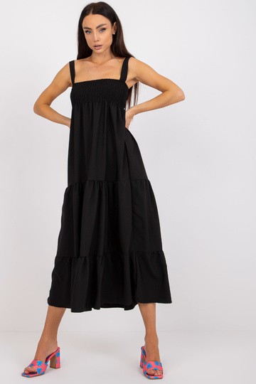 Juoda rauktinė suknelė RUE... 2