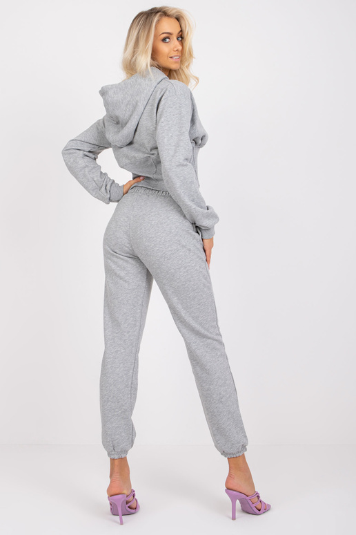 Pilkas Neele Cotton Melange megztinių...