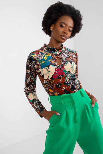 Rudos rašto palaidinė su...