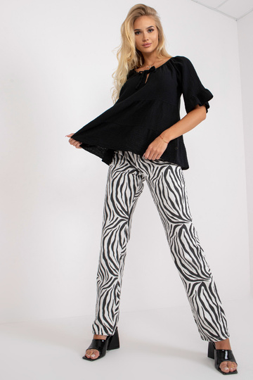 Juoda muslino palaidinė su...