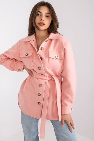 Rožiniai ilgi marškiniai su...