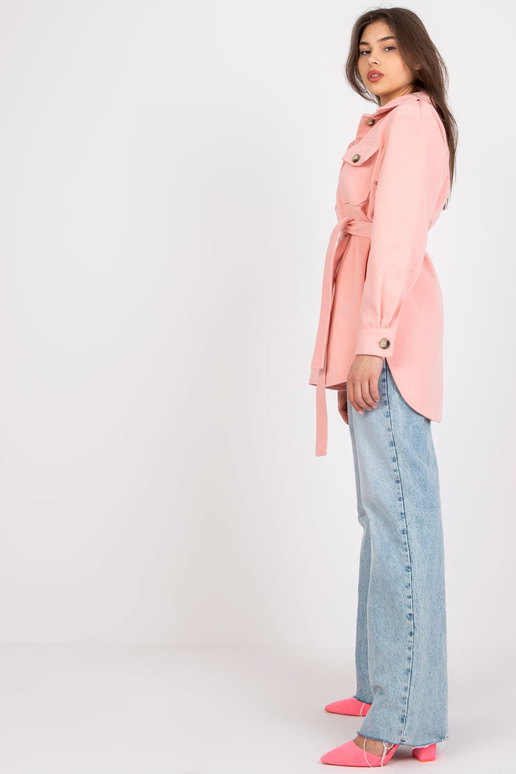 Rožiniai ilgi marškiniai su juostele... Rožiniai ilgi marškiniai su juostele...