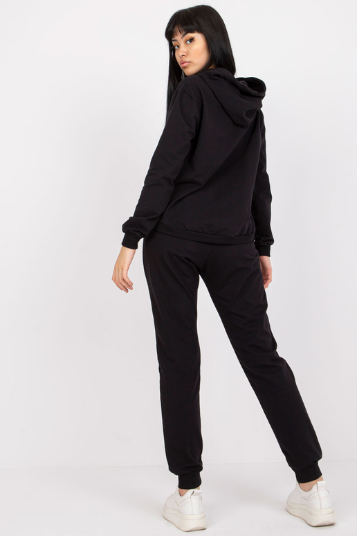 Mariami Black Cotton Sweatsuit... Mariami Black Cotton Sweatsuit...
