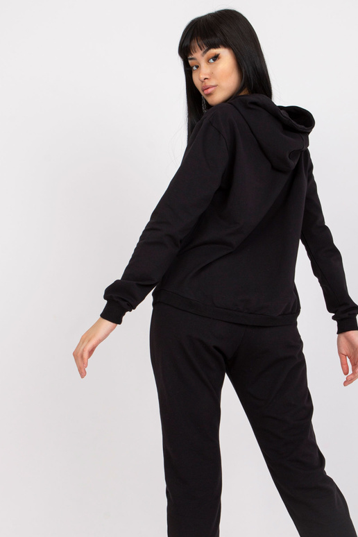 Mariami Black Cotton Sweatsuit... Mariami Black Cotton Sweatsuit...