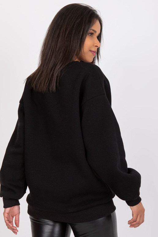 Juodi moteriški megztiniai be gobtuvo...