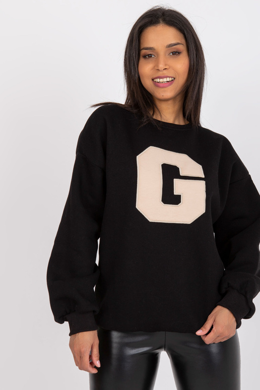 Juodi moteriški megztiniai be gobtuvo...