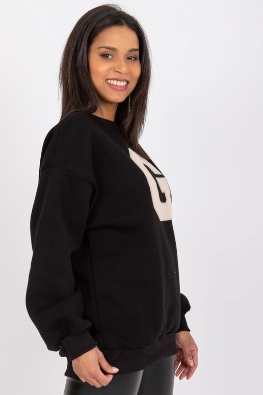 Juodi moteriški megztiniai be gobtuvo...