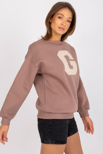 Rudas megztinis su apvalia... 2