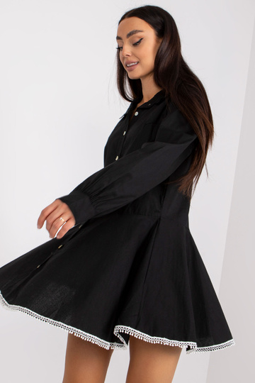Adrianna juoda mini suknelė 2