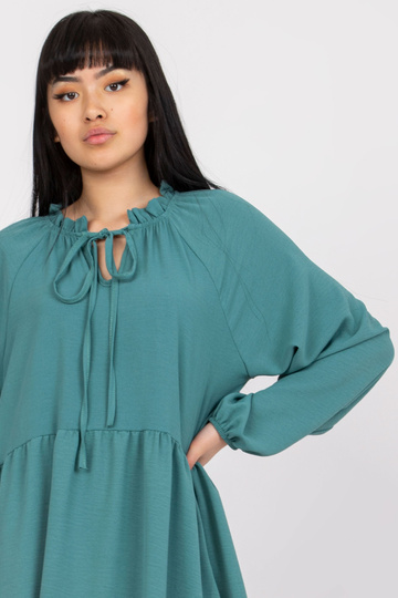 Jūrinė suknelė su plauku ir...