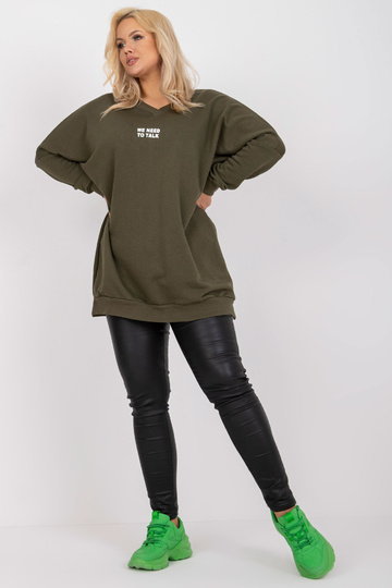 Khaki spalvos megztinių...