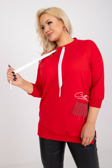 Raudona medvilninė plius...