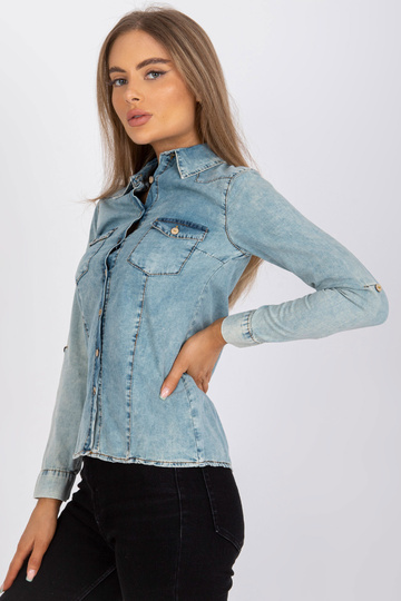 Šviesiai mėlyni džinsiniai...