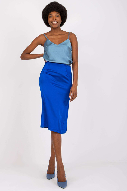 Tamsiai mėlynas trapecijos formos...