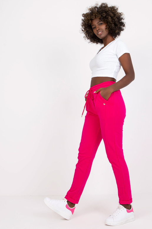 Fuksijos spalvos bazinės medvilnės...