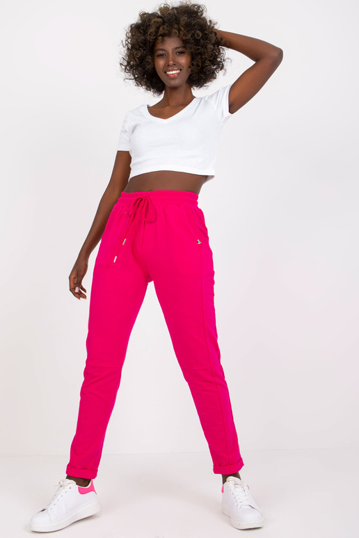 Fuksijos spalvos bazinės medvilnės...