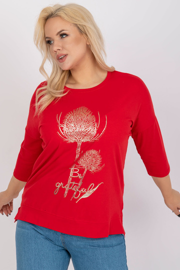 Raudona medvilninė plius... 2