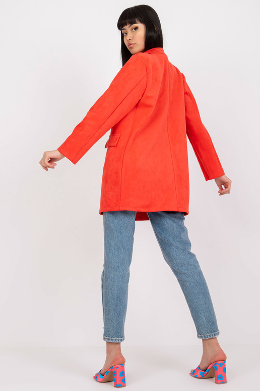 Elegantiška koralinė striukė su... Elegantiška koralinė striukė su...