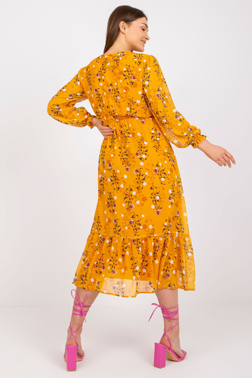 Tamsiai geltona midi...