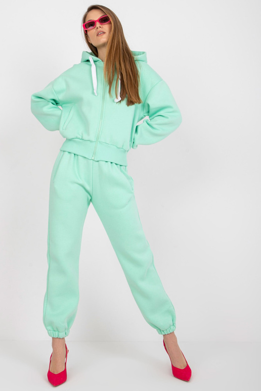 Mėtų megztinių komplektas bazinis su...