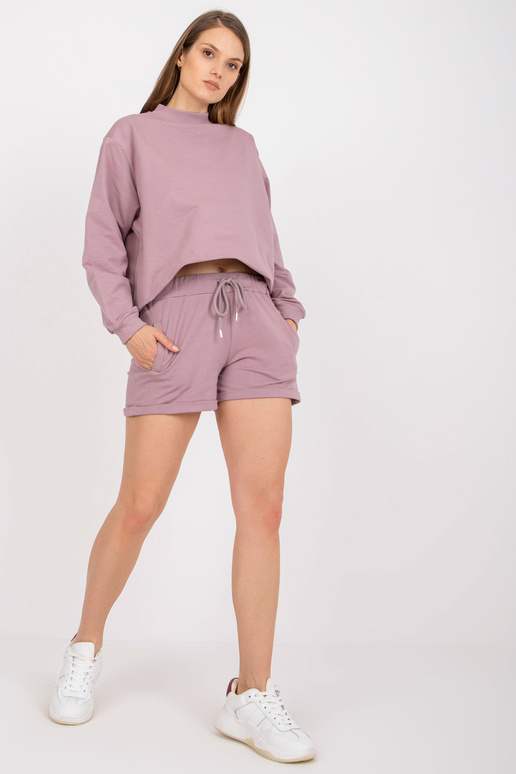 Purvinos rožinės sportinės kelnės su...