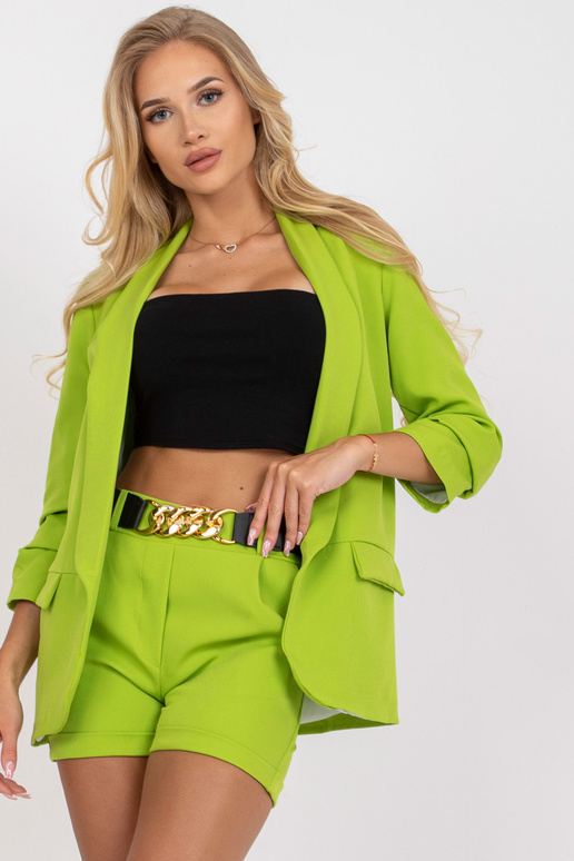 Šviesiai žalios spalvos dviejų dalių...